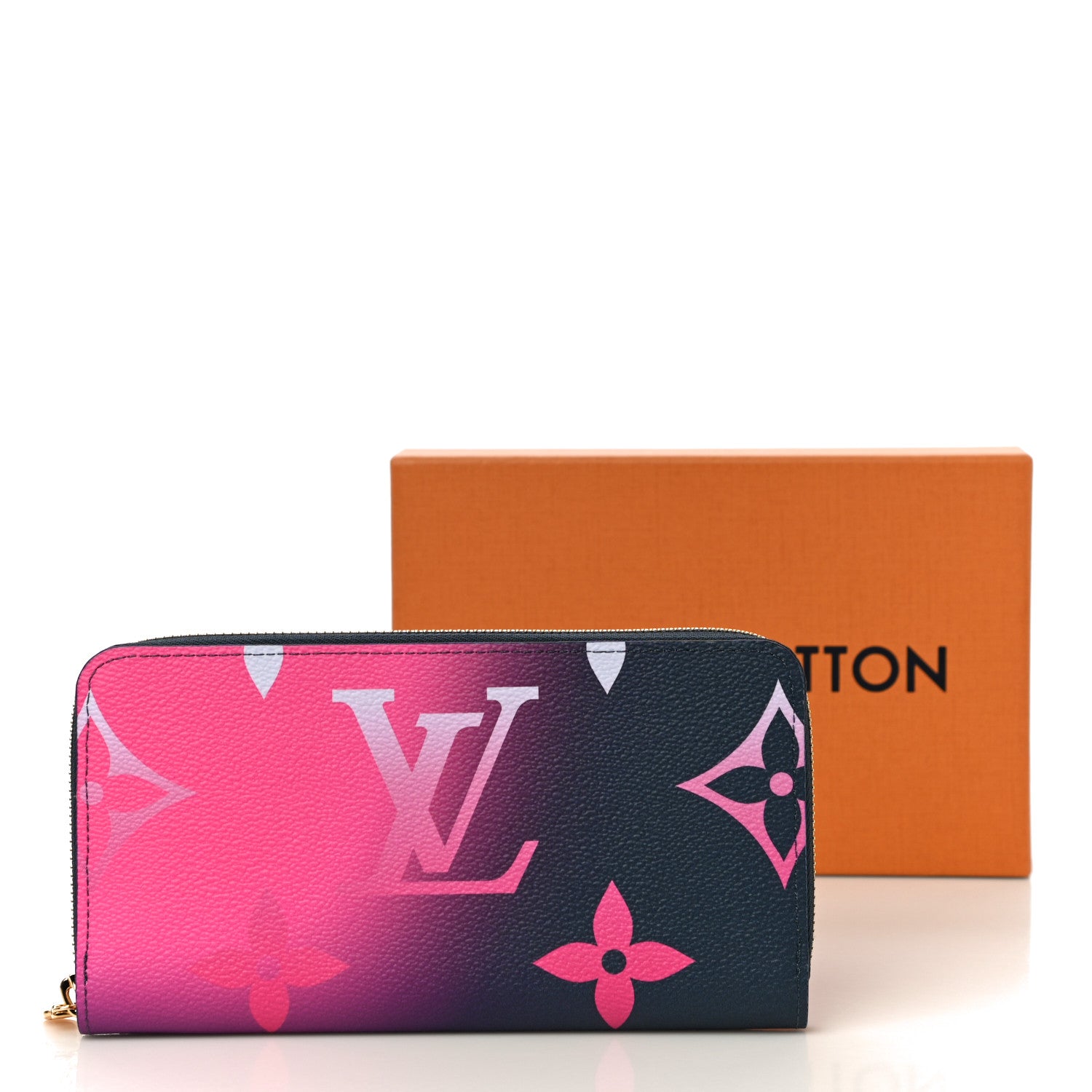 Louis Vuitton Monogram Giant Spring In The City Zippy Wallet Midnight Fuchsia 10 of 10