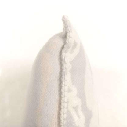 Hermes Wool Cashmere Brides De Gala Pillow Gris Perle 3 of 4