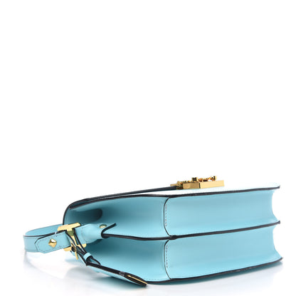 MCM Calfskin Patricia Crossbody Bag Liquid Blue 4 of 8