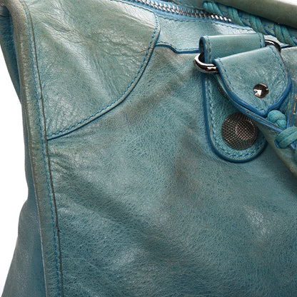 Balenciaga Agneau Giant 21 Silver Hardware Work Sky Silver Hardware 9 of 19