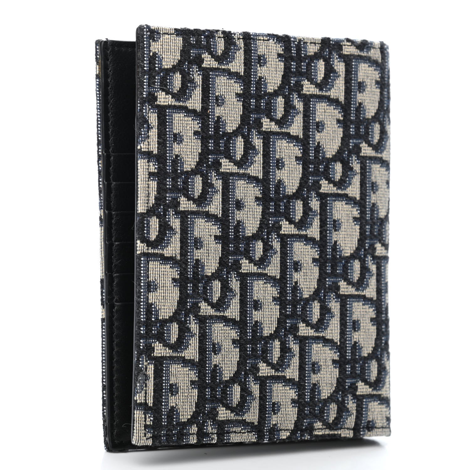 Christian Dior Oblique Passport Holder Blue 2 of 4