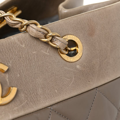 Chanel Calfskin Large Soft Elegance Tote Beige 12 of 16