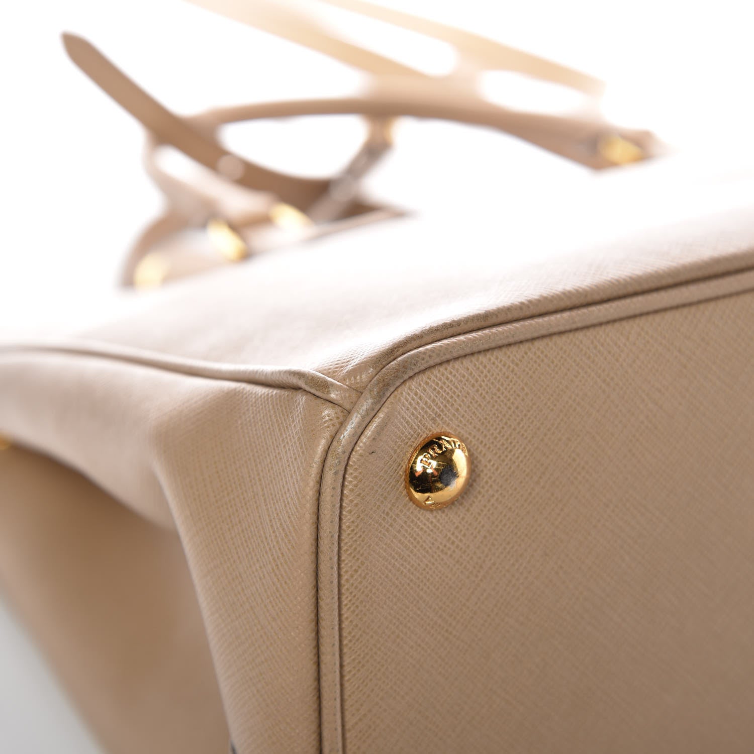 Prada Saffiano Medium Galleria Double Zip Tote Sabbia 13 of 17