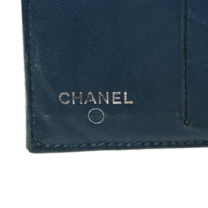 Chanel Patent Calfskin Lucky Symbols Compact French Flap Wallet Green 7 of 9