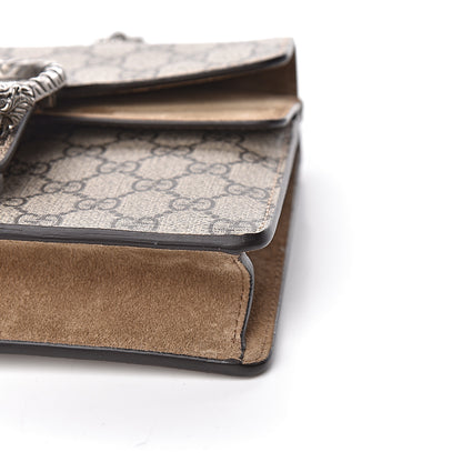 Gucci GG Supreme Monogram Mini Dionysus Shoulder Bag Taupe 9 of 11