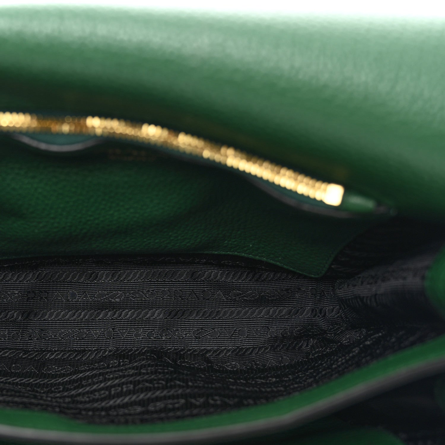 Prada Vitello Daino Double Strap Flap Crossbody Billardo 5 of 9