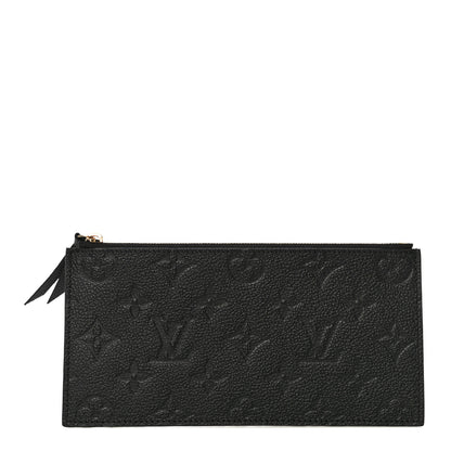 Louis Vuitton Empreinte Felicie Chain Wallet Zippered Insert Black 1 of 9