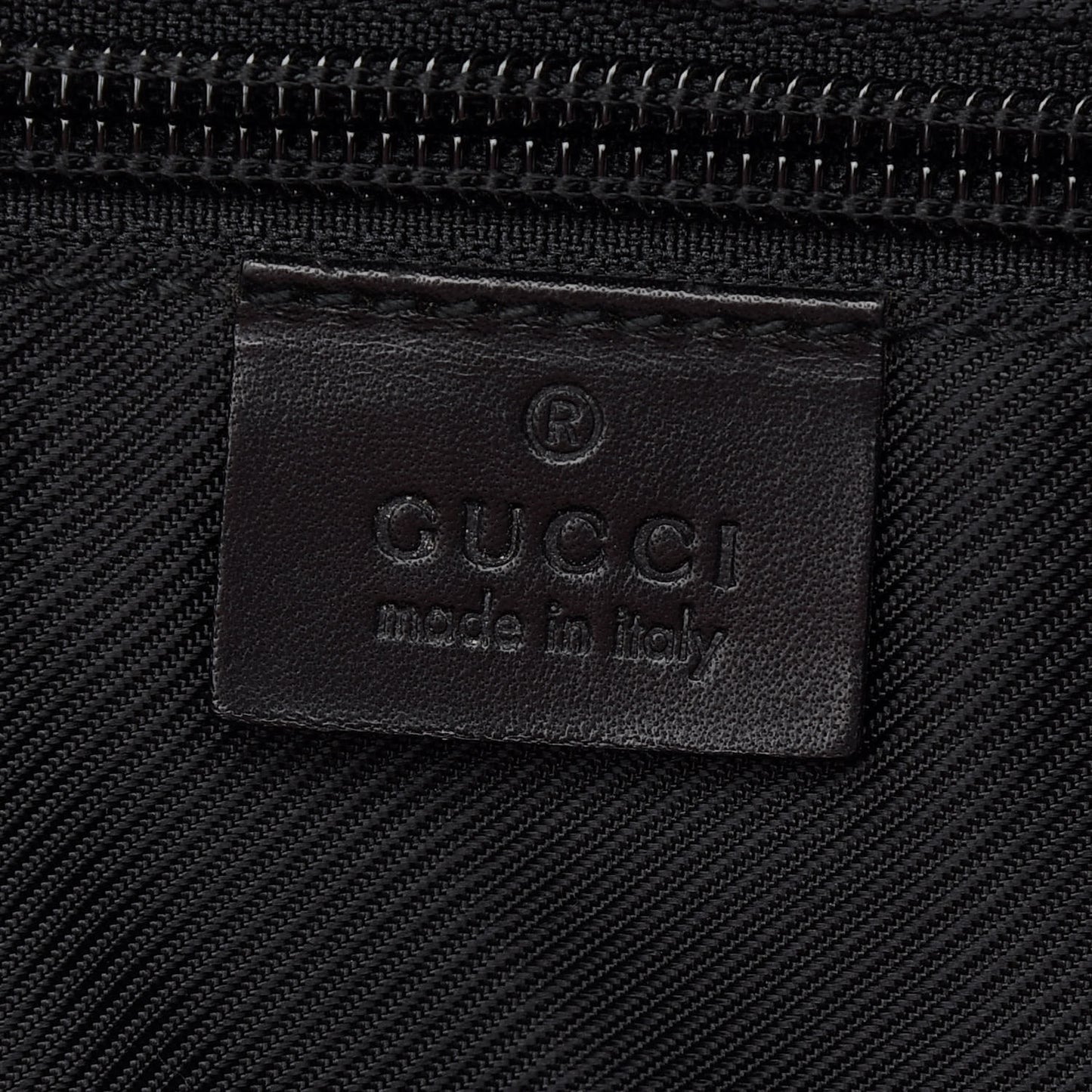 Denim Monogram Briefcase Black