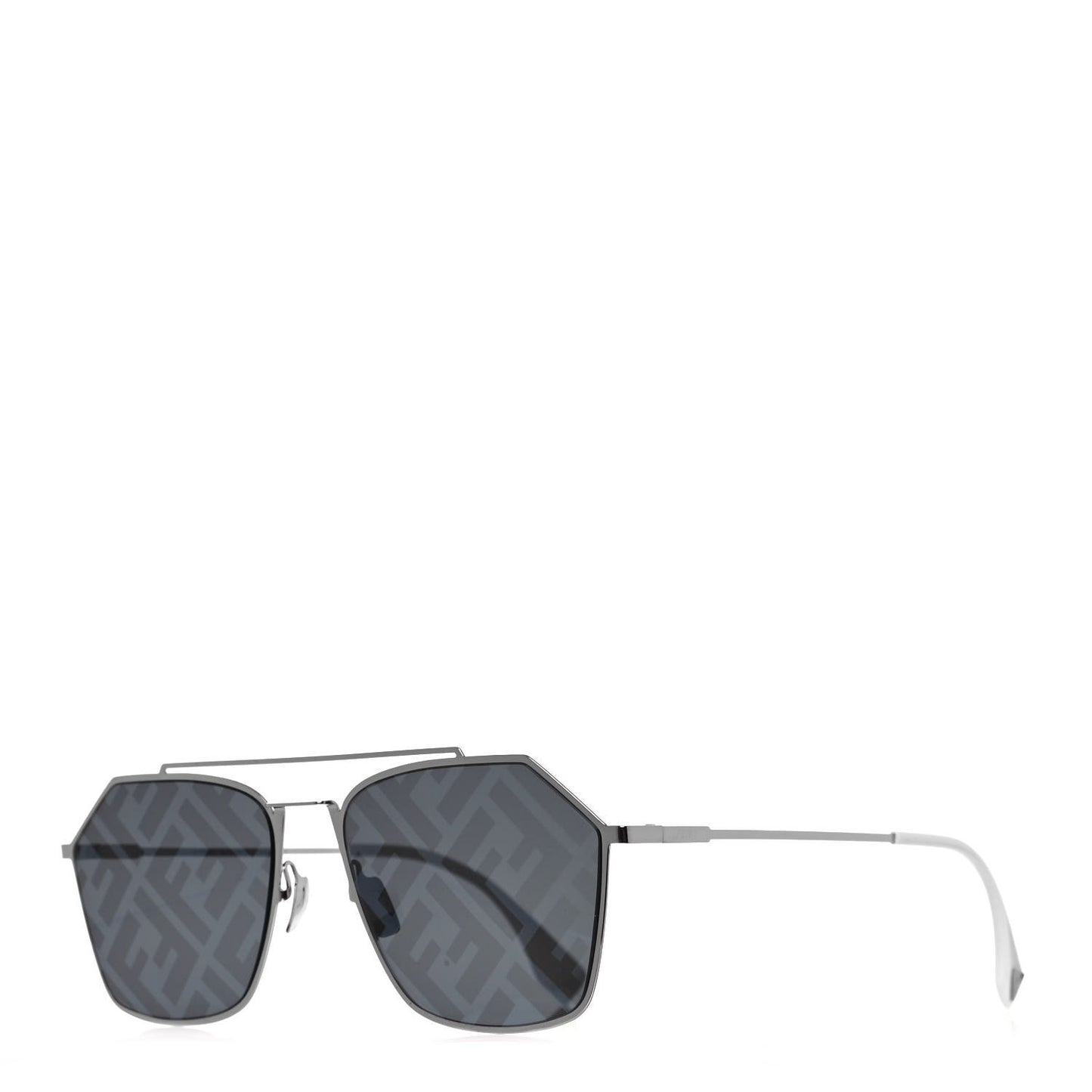Metal Aviator Sunglasses FFM0022/S Silver
