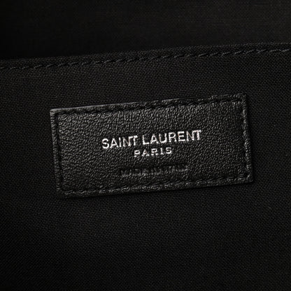 Saint Laurent Calfskin Large Shopper Tote Black 6 of 11