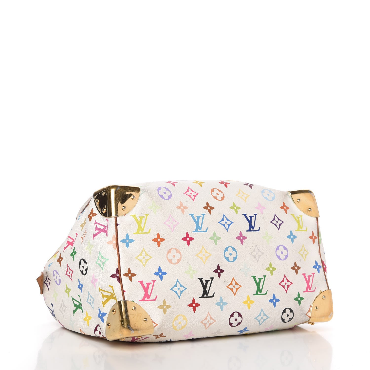 Louis Vuitton Monogram Multicolor Speedy 30 White 4 of 10