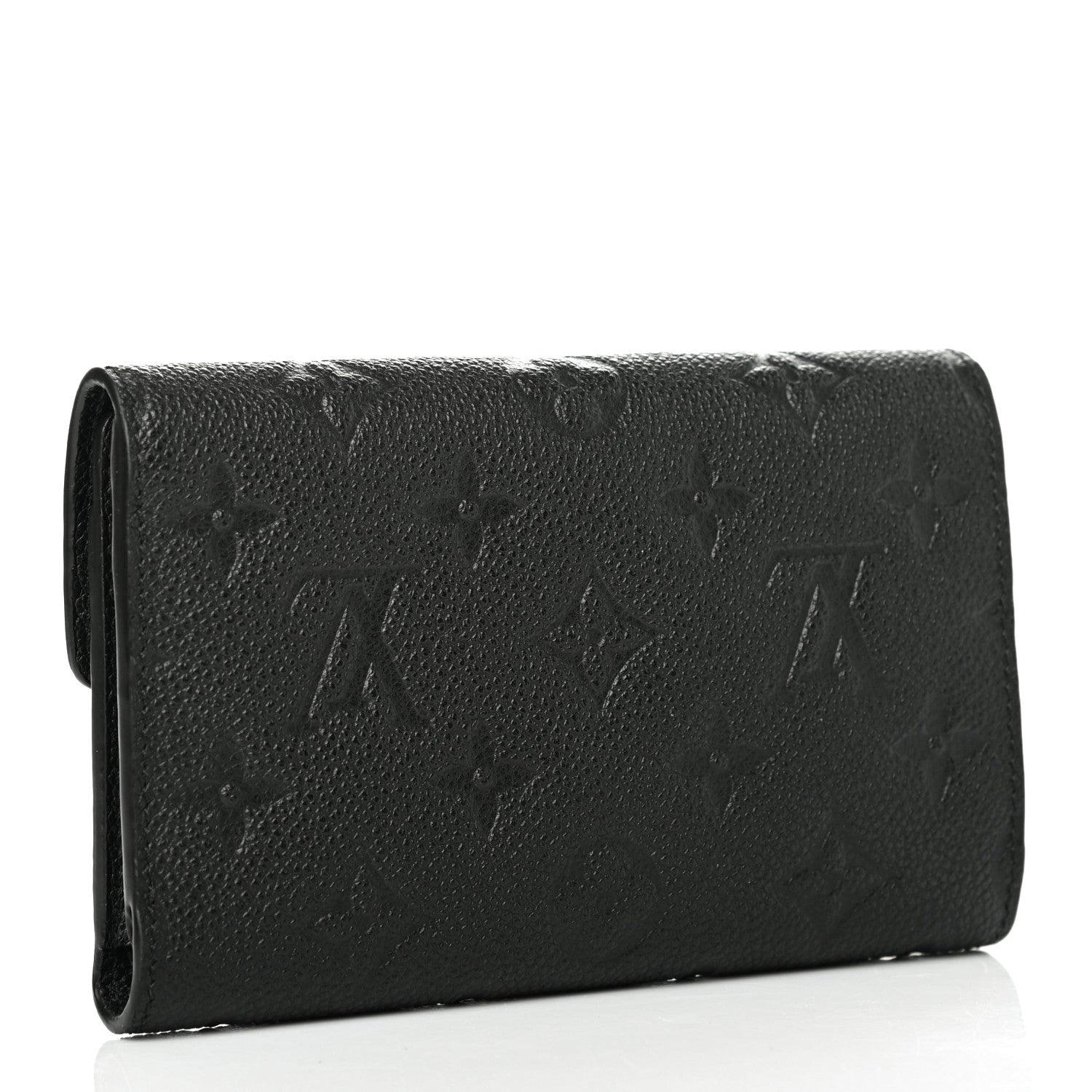 Louis Vuitton Empreinte Compact Curieuse Wallet Black 2 of 6