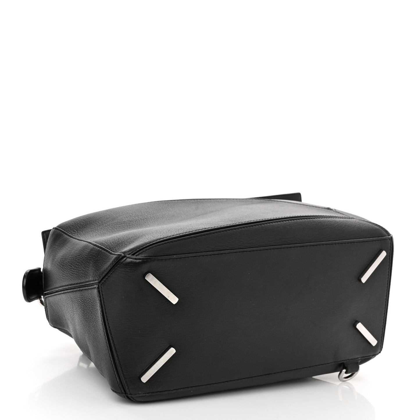 Calfskin Medium Puzzle Bag Black