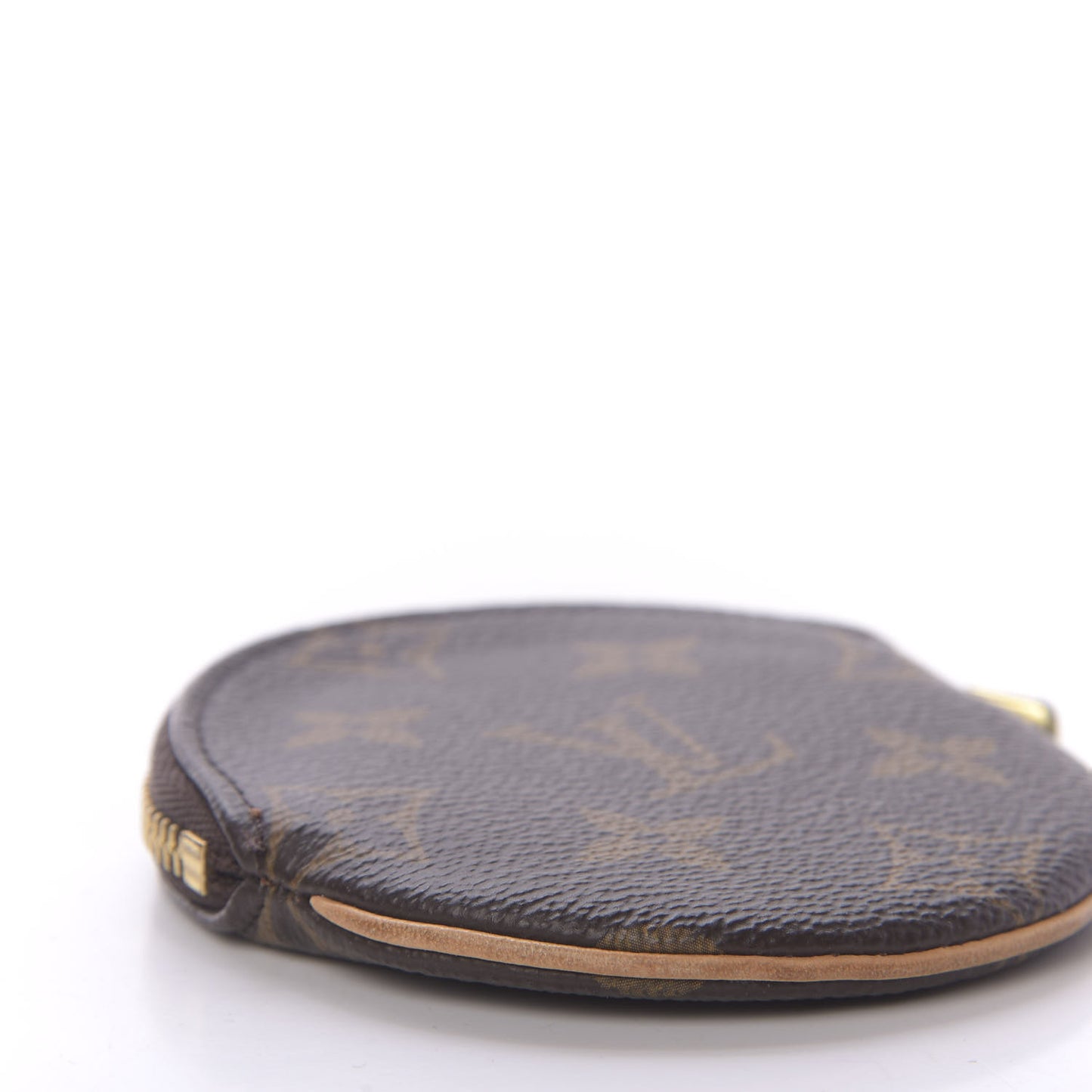 Monogram Round Coin Purse