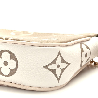 Louis Vuitton Empreinte Spring in the City Mini Pochette Accessories Kaki Beige Cream 7 of 8