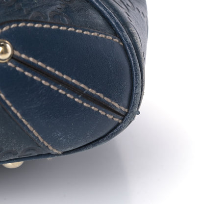 Gucci Guccissima Large Wave Boston Blue 11 of 12