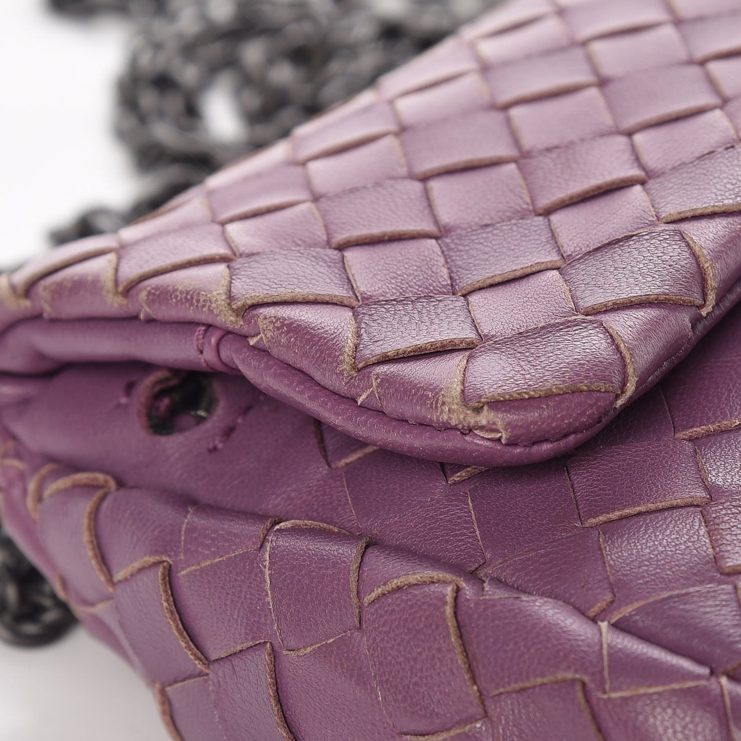 Nappa Intrecciato Small Chain Crossbody Corot