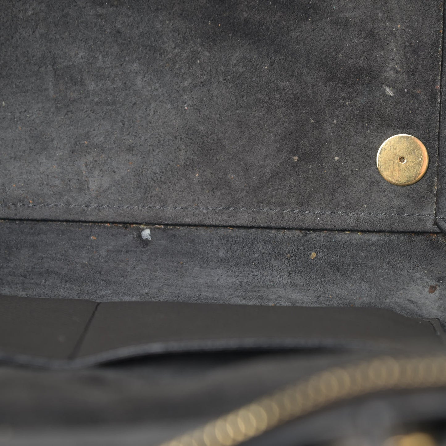 Grained Calfskin Mini Belt Bag Grey