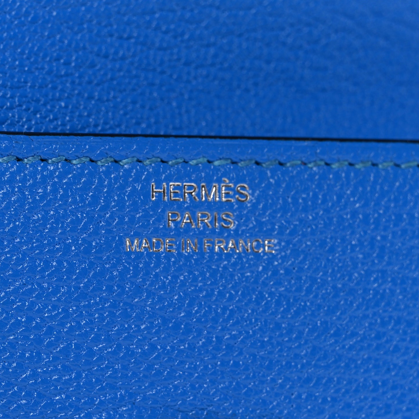 Chevre Mysore Mini Clic Card Holder Bleu Hydra