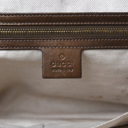 Gucci Metallic Guccissima Heart Bit Charm Dome Satchel Bronze 6 of 22