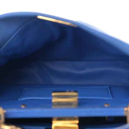 Fendi Nappa Mini Peekaboo Iconic Satchel Bleuette 4 of 14