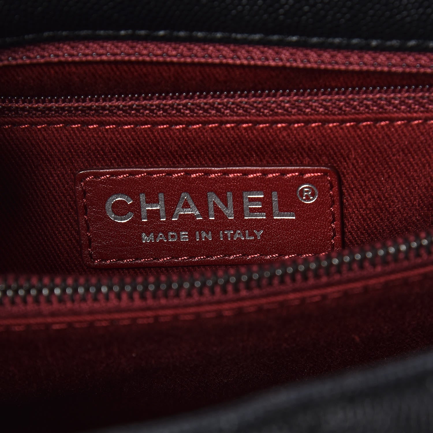 Chanel Caviar Quilted Small Coco Handle Flap Black 6 of 9