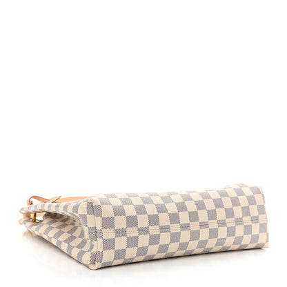 Louis Vuitton Damier Azur Graceful PM Rose Ballerine 4 of 9