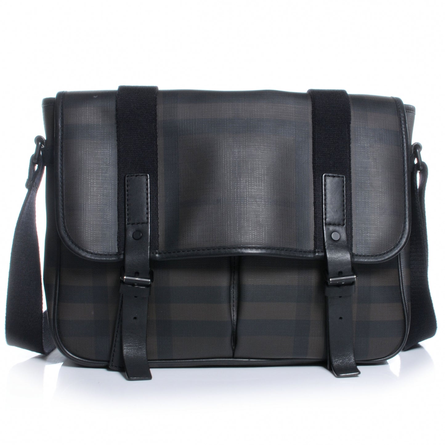 Smoked Check Messenger Bag