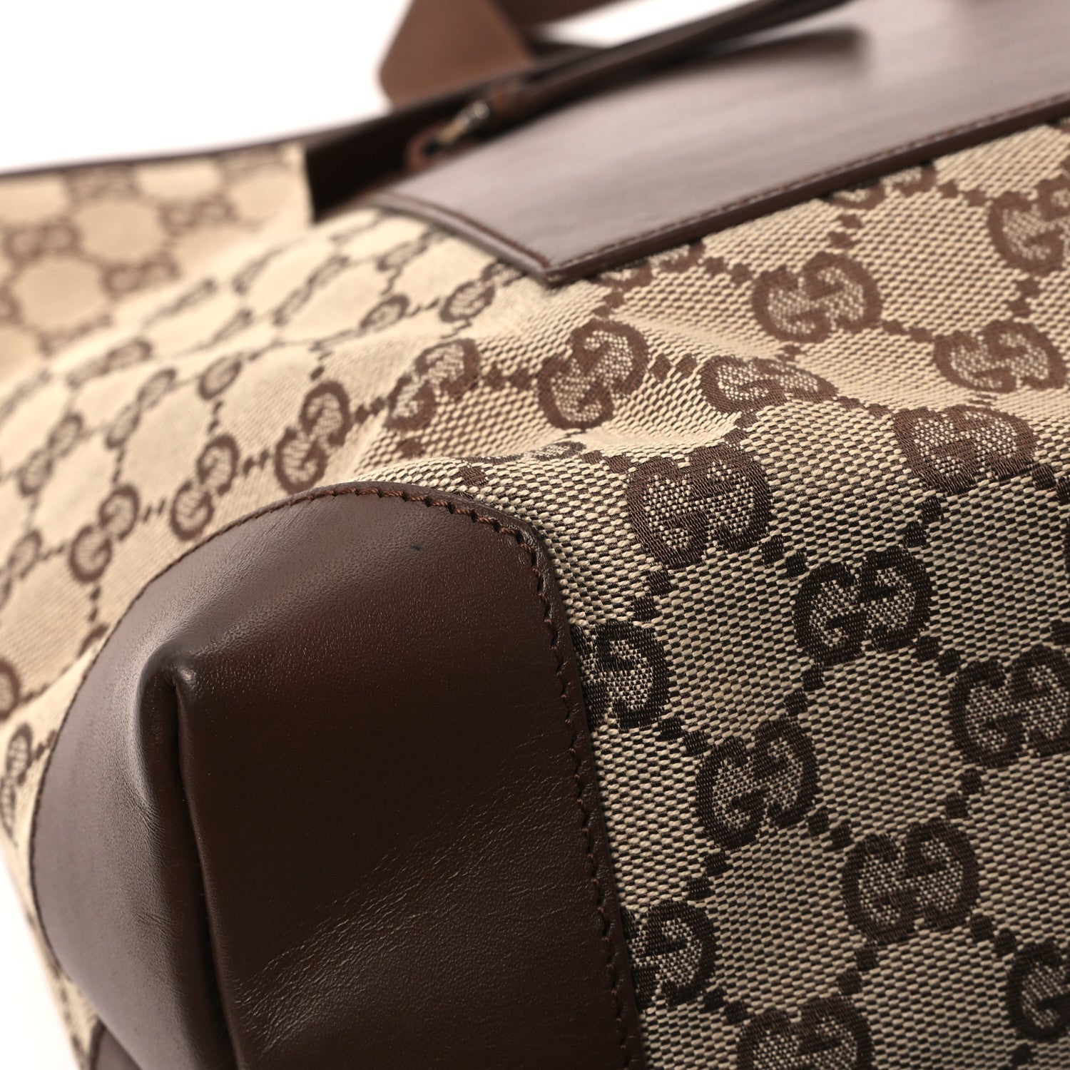 Gucci Monogram Tote Bag Brown 12 of 12