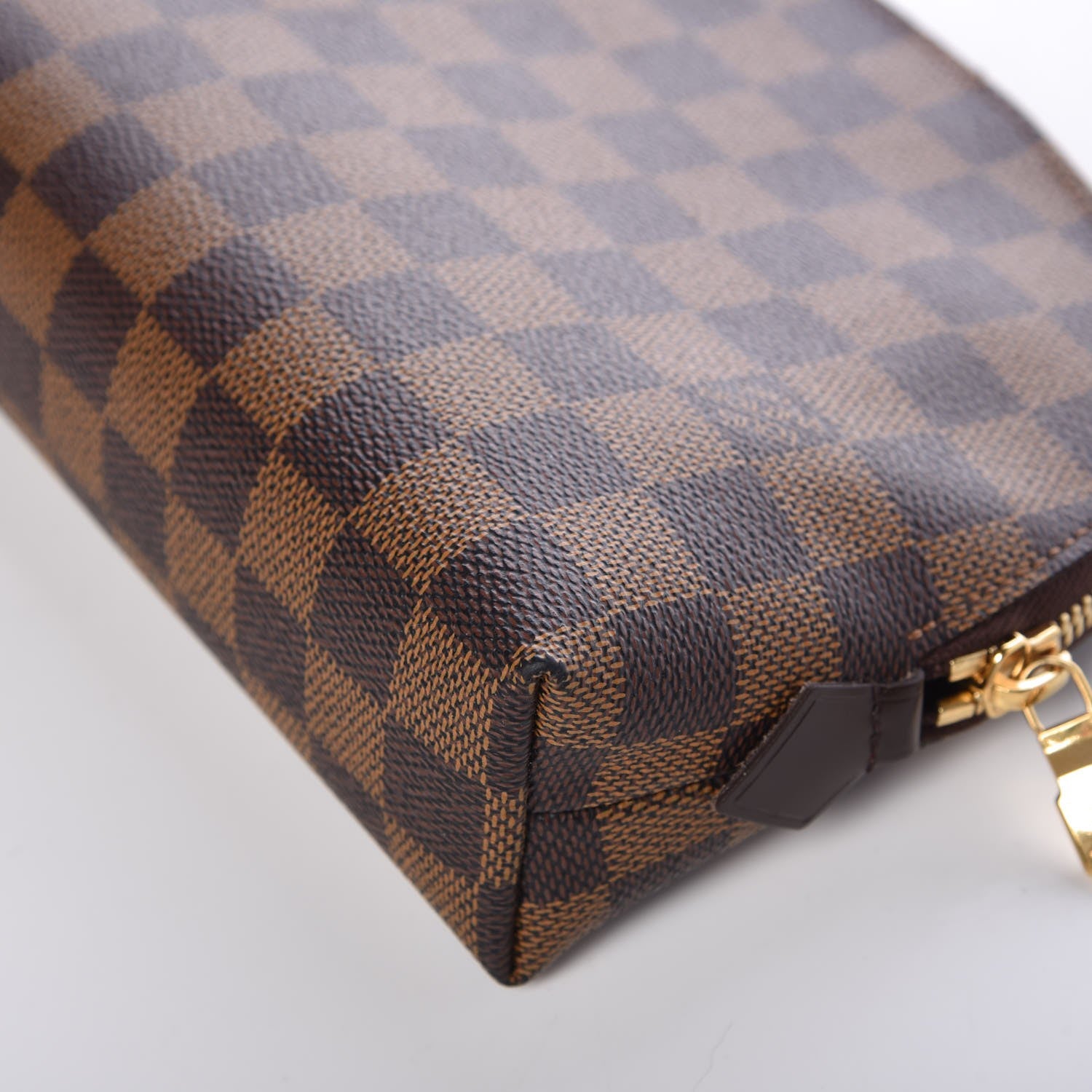 Louis Vuitton Damier Ebene Cosmetic Pouch GM 9 of 10