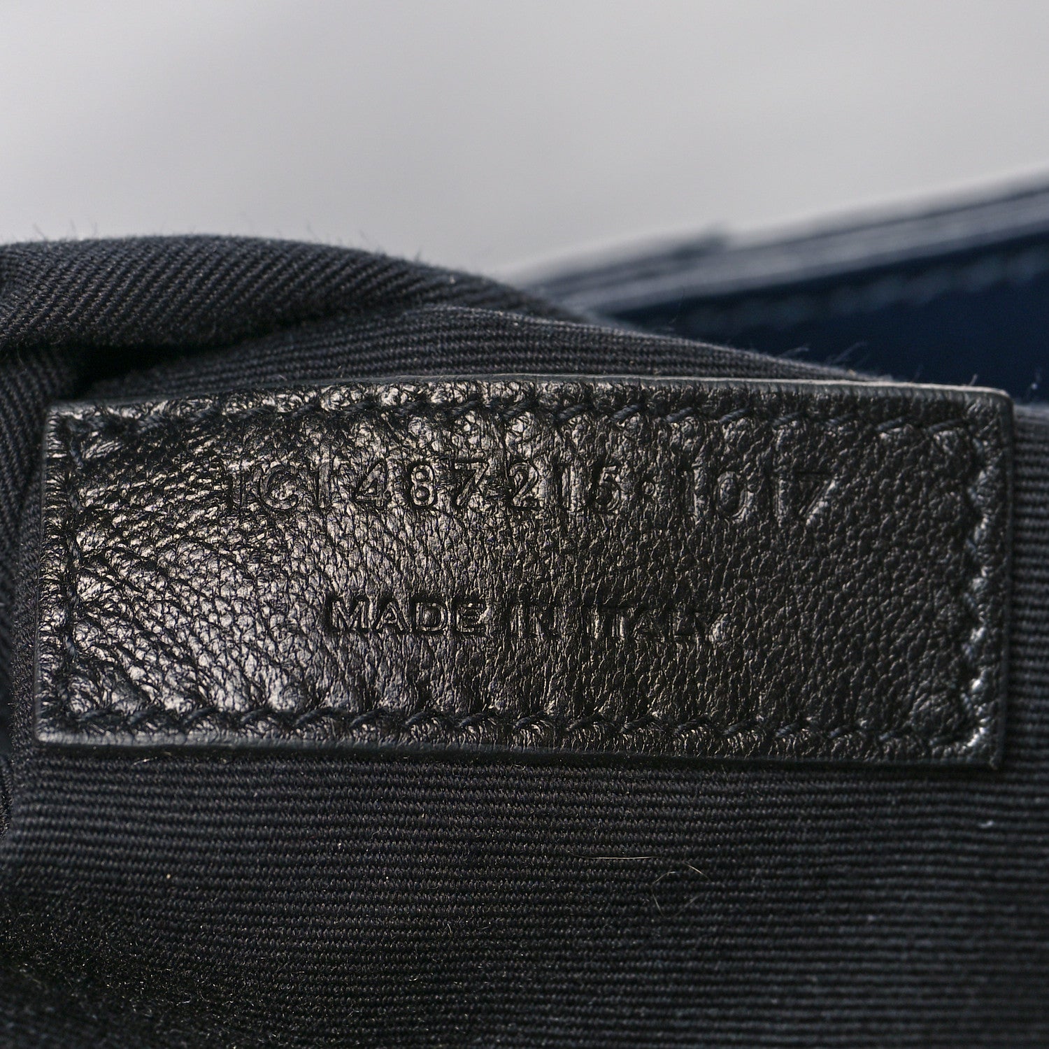 Saint Laurent Calfskin Y Quilted Monogram Large Loulou Chain Satchel Blue 7 of 12
