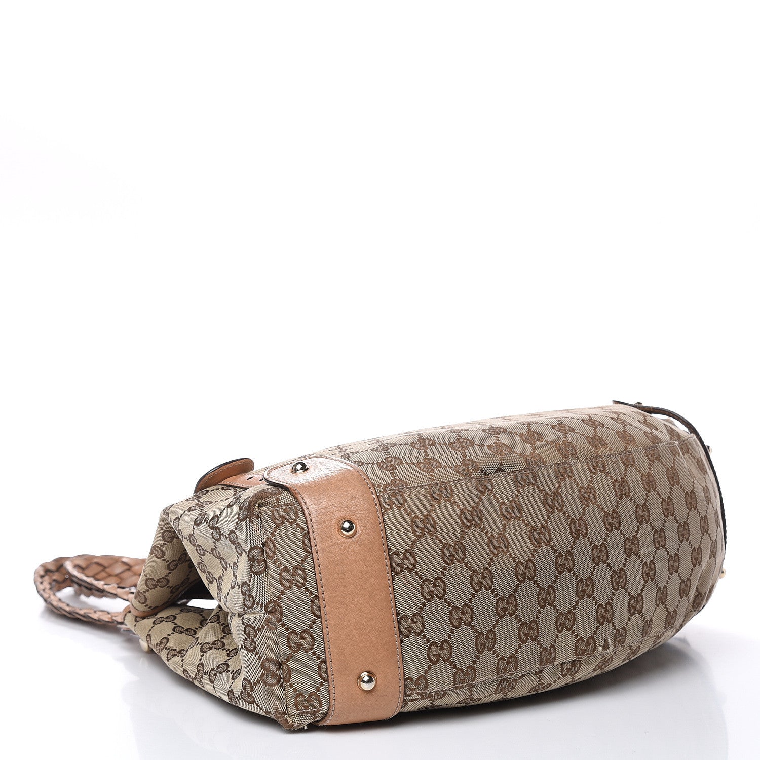 Gucci Monogram Medium Pelham Shoulder Bag Beige 4 of 17