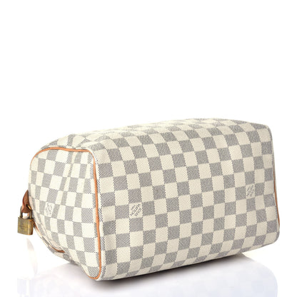 Louis Vuitton Damier Azur Speedy 25 4 of 9