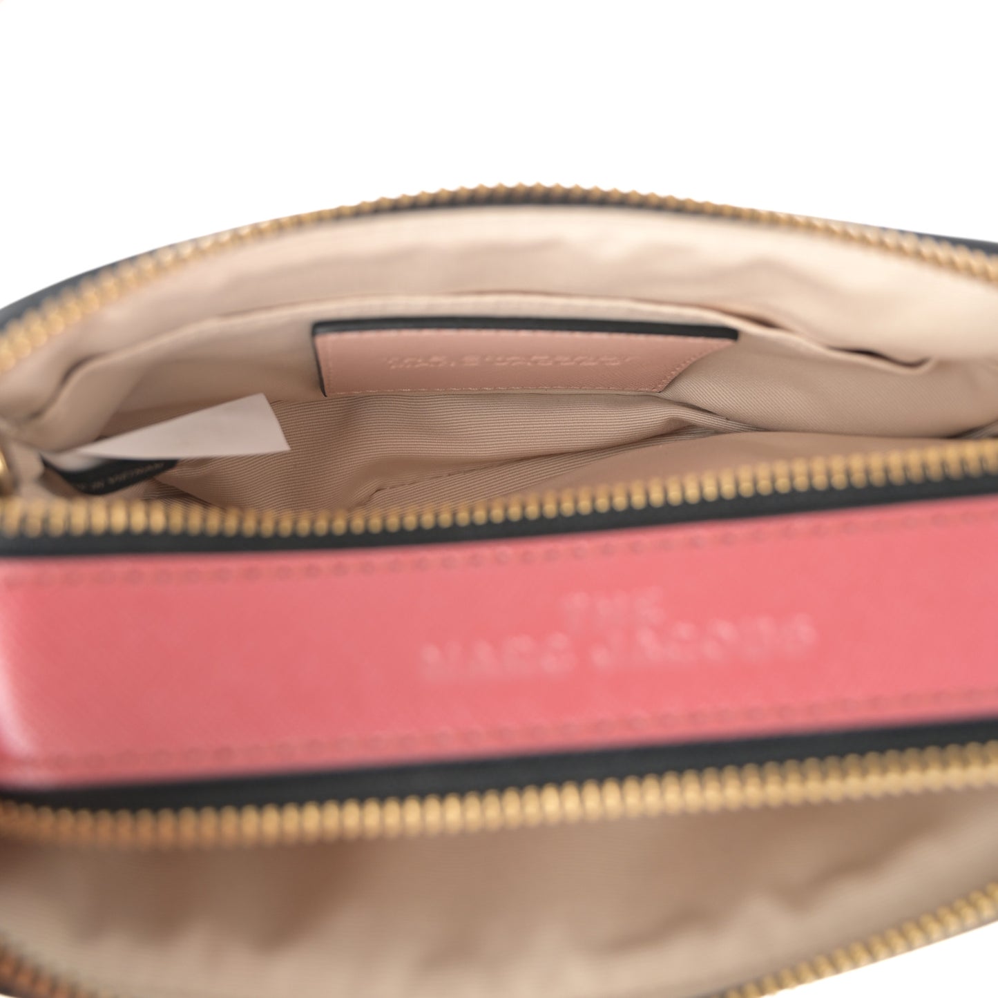 Saffiano Small Snapshot Camera Bag New Rose