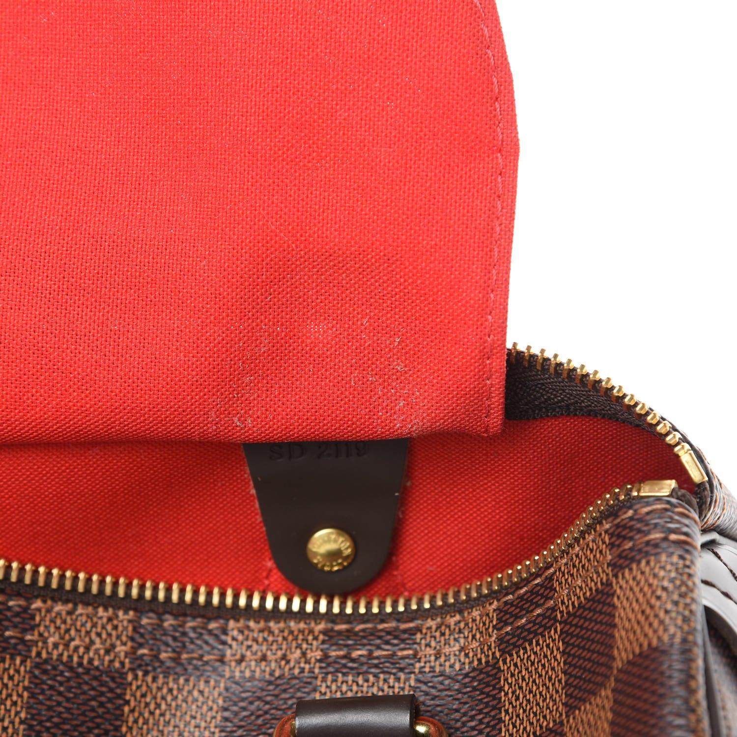 Louis Vuitton Damier Ebene Speedy 25 12 of 12