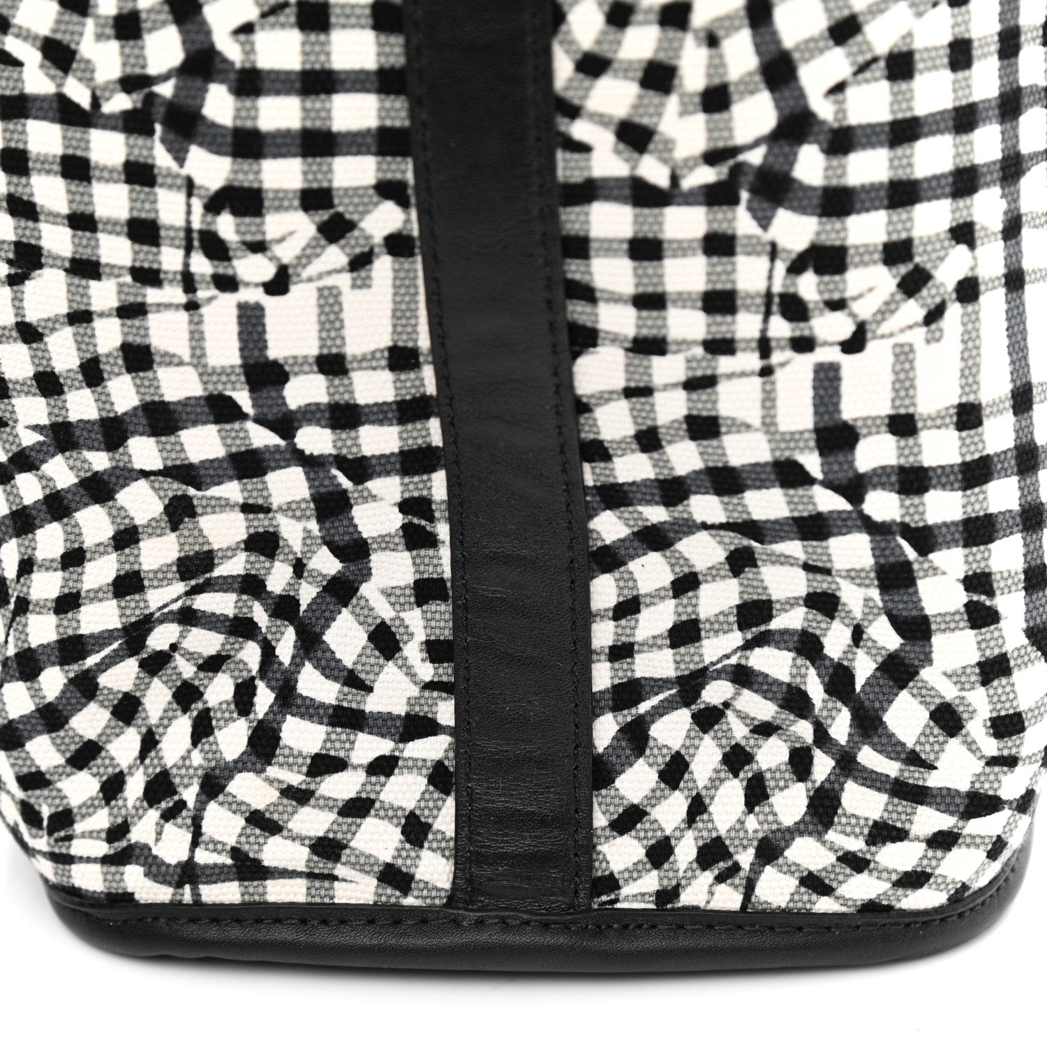 MCM Visetos Calfskin Motif Rombi Lion Printed Reversible Shopper Tote White 16 of 16