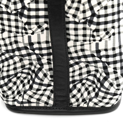 MCM Visetos Calfskin Motif Rombi Lion Printed Reversible Shopper Tote White 16 of 16
