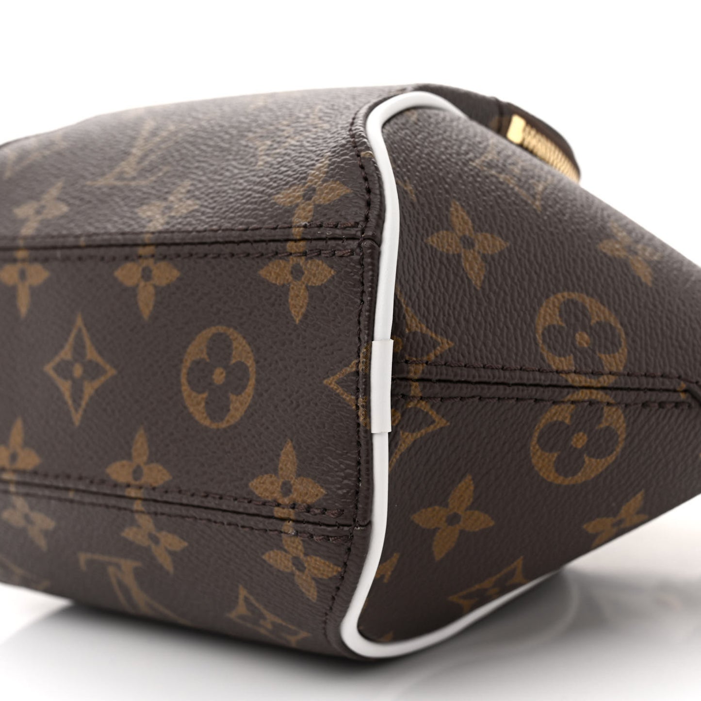 Monogram LV Match Ellipse BB White