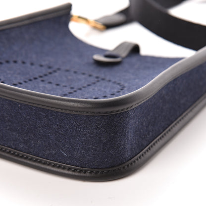 Hermes Feutre Swift Evelyne TPM Bleu Nuit Black 10 of 10