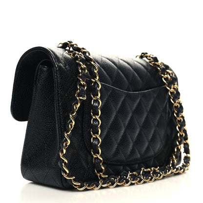 Chanel Caviar Quilted Small Double Flap Black 3 of 11