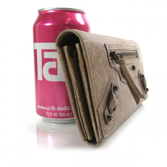Balenciaga Chevre Money Wallet Taupe 3 of 8