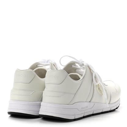 Gucci Calfskin Womens Interlocking G Sneakers 39 White 4 of 8