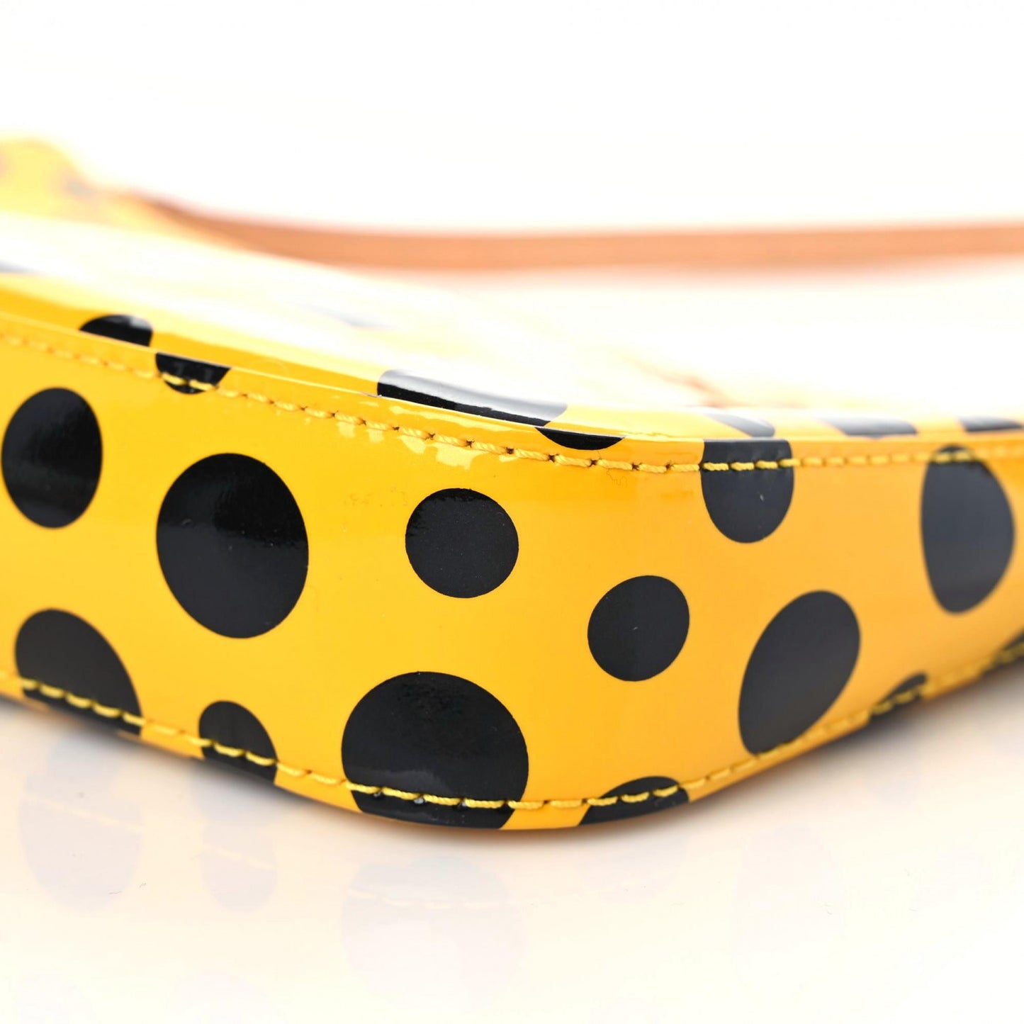 Vernis Kusama Infinity Dots Pochette Accessories Yellow Yellow