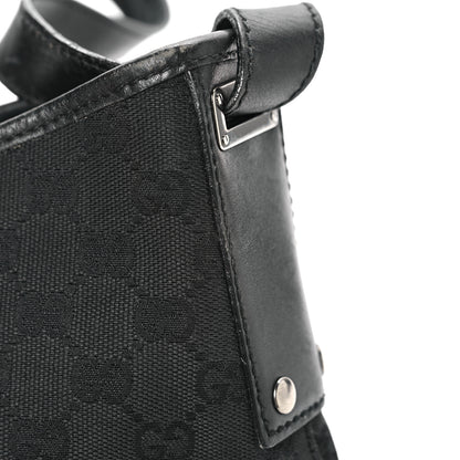 Gucci Monogram Piston Shoulder Bag Black 11 of 15