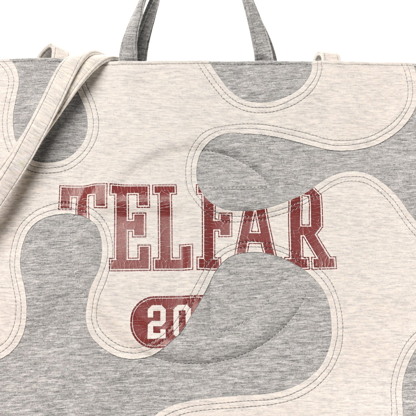 Jersey Large Camo Shopping Bag Heather Grey