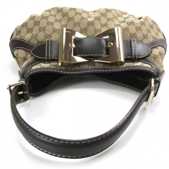 Gucci Monogram Queen Hobo 5 of 9