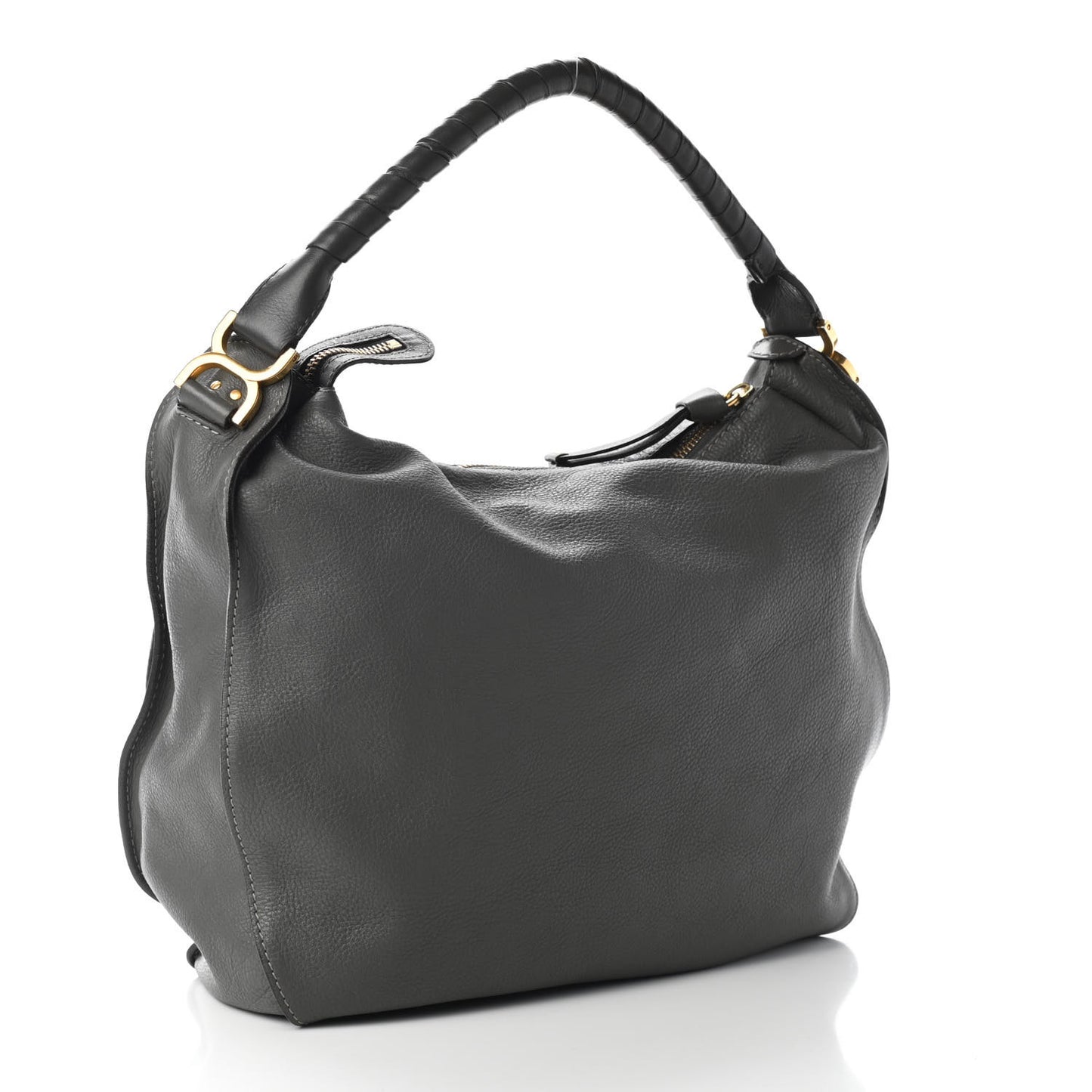 Calfskin Large Marcie Hobo Stone