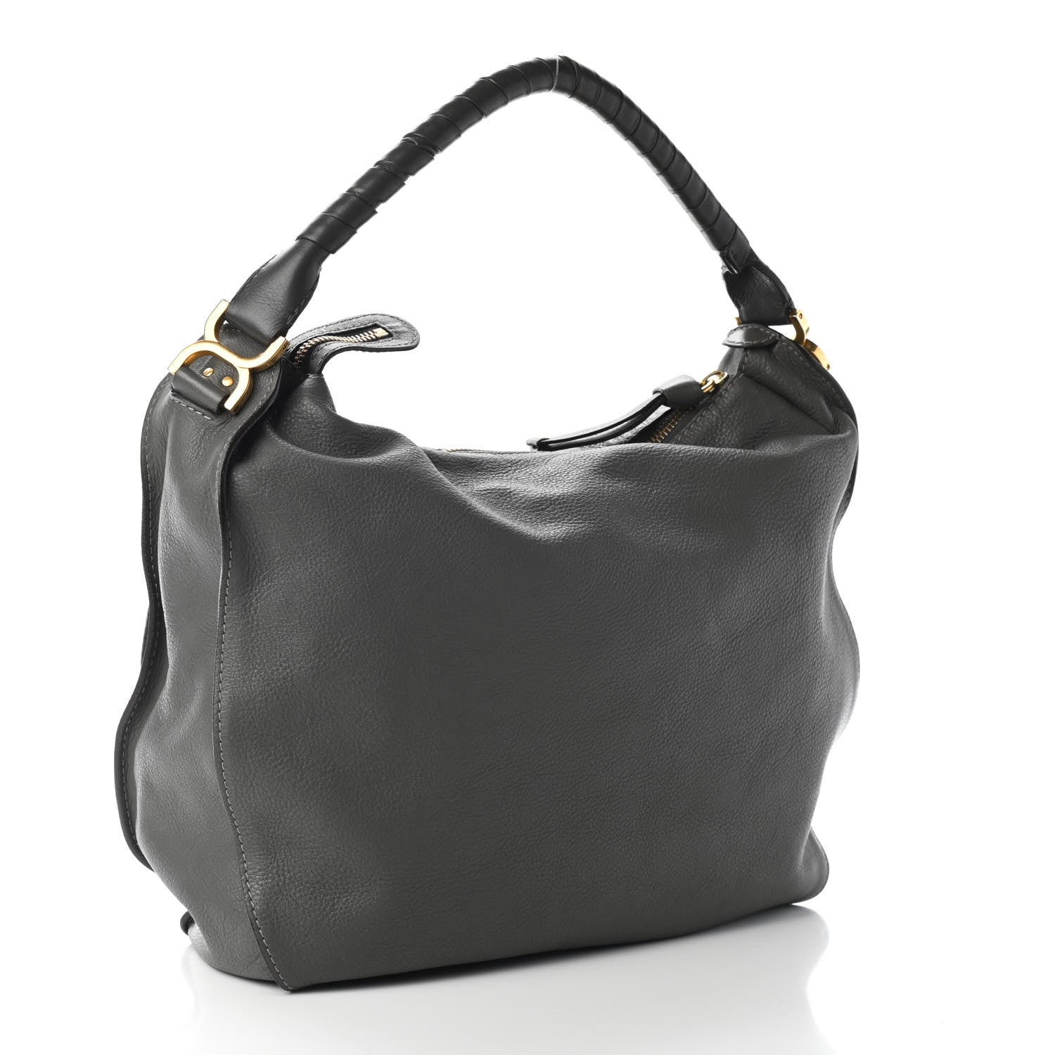 Chloe Calfskin Large Marcie Hobo Stone 3 of 10