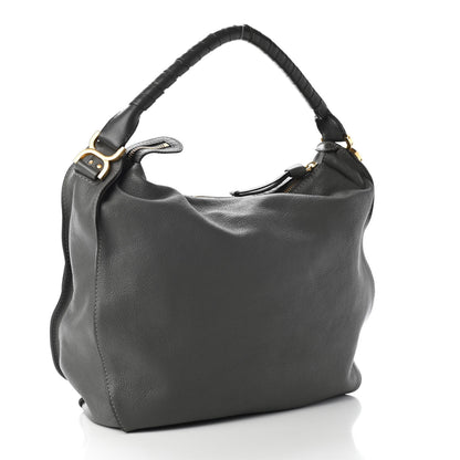 Chloe Calfskin Large Marcie Hobo Stone 3 of 10