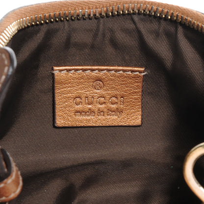 Gucci Monogram Heart GG Charm Pochette Bronze 6 of 7